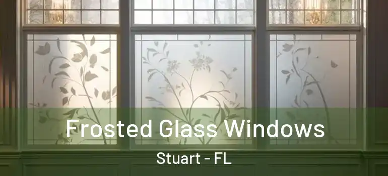 Frosted Glass Windows Stuart - FL