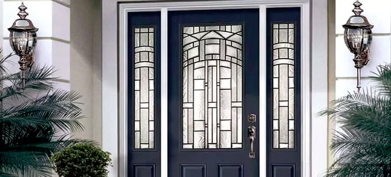 Stained Glass Door Panels in Stuart, FL