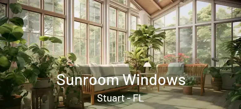Sunroom Windows Stuart - FL